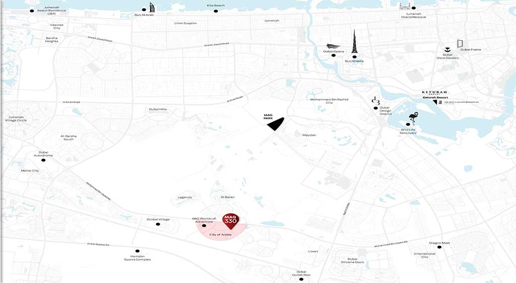 Mag 330 location map