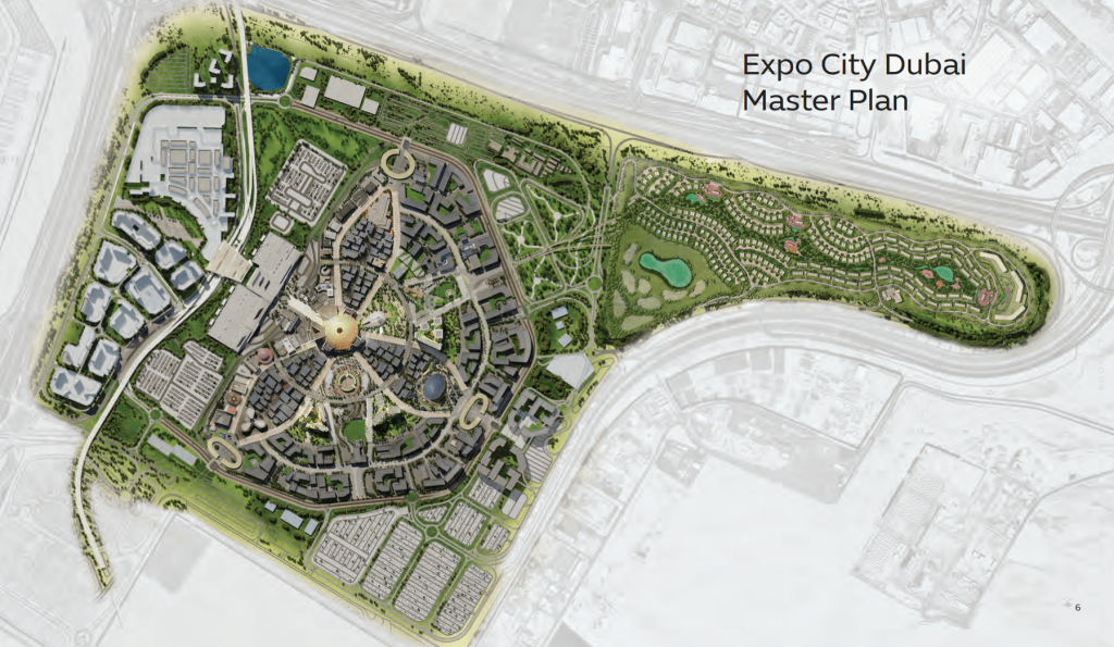 Masterplan of Expo Valley
