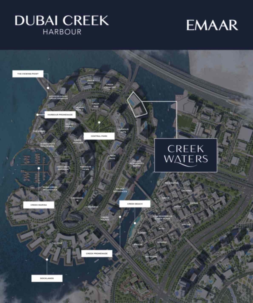 Creek Waters at Dubai Creek Harbour - Emaar Properties