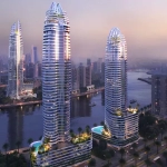 Image of altitude tower by Damac at business bay, duba
