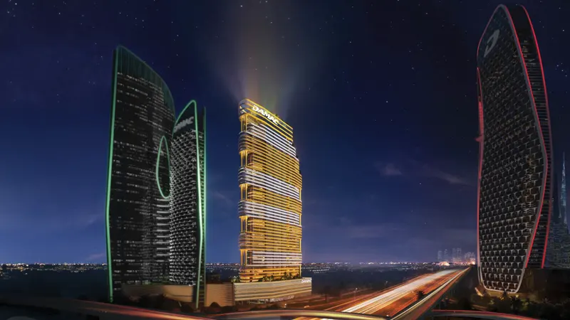 Image of The Sapphire at Sheikh Zayed Road, Dubai by Damac Properties- Dubai Euro Real Estate