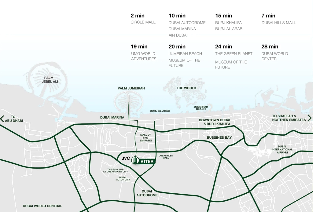 masterplan of V1TER by Object One - Dubai Euro Real Estate